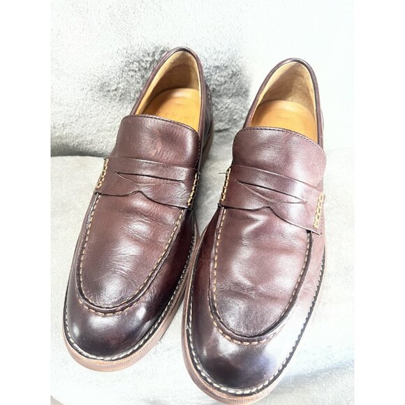 Sperry Gold Cup Penny Loafers Men’s 11 M Brown Leather Bellingham Top Sider Shoe - Picture 10 of 10